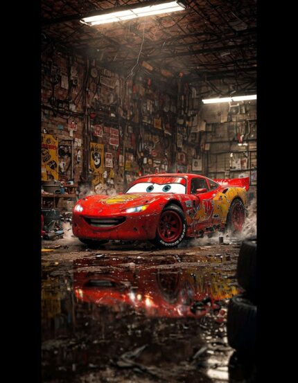 Lightning McQueen – Garage Glory Edition Poster