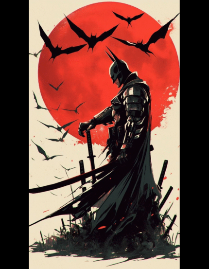 Batman – Blood Moon Ronin Poster