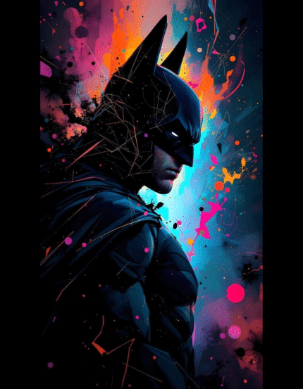 Batman – Neon Knight of Gotham Poster