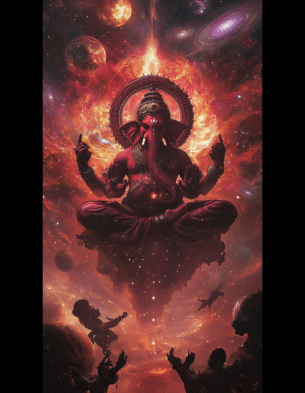 Ganesha – Cosmic Guardian of Fire