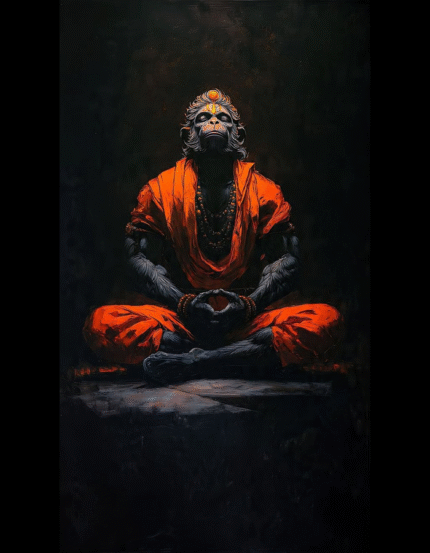 Hanuman – The Silent Meditation of Power